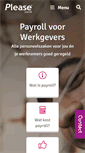 Mobile Screenshot of please.nl